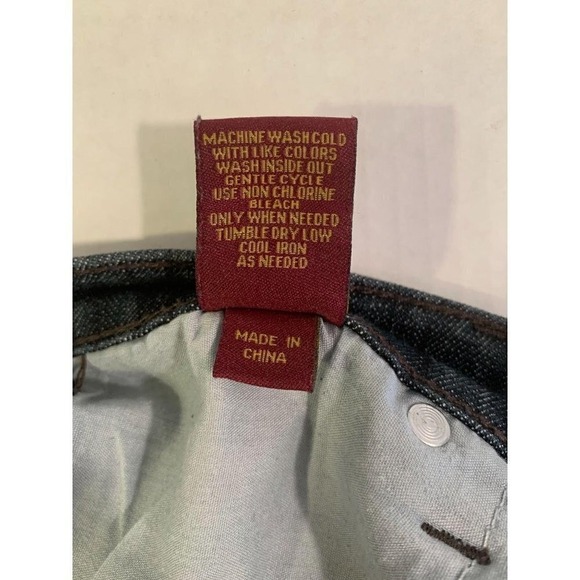 Sky Denim Jeans Spring Flower Deco Wearable Art Women's Size 3/4‎ - Picture 8 of 8